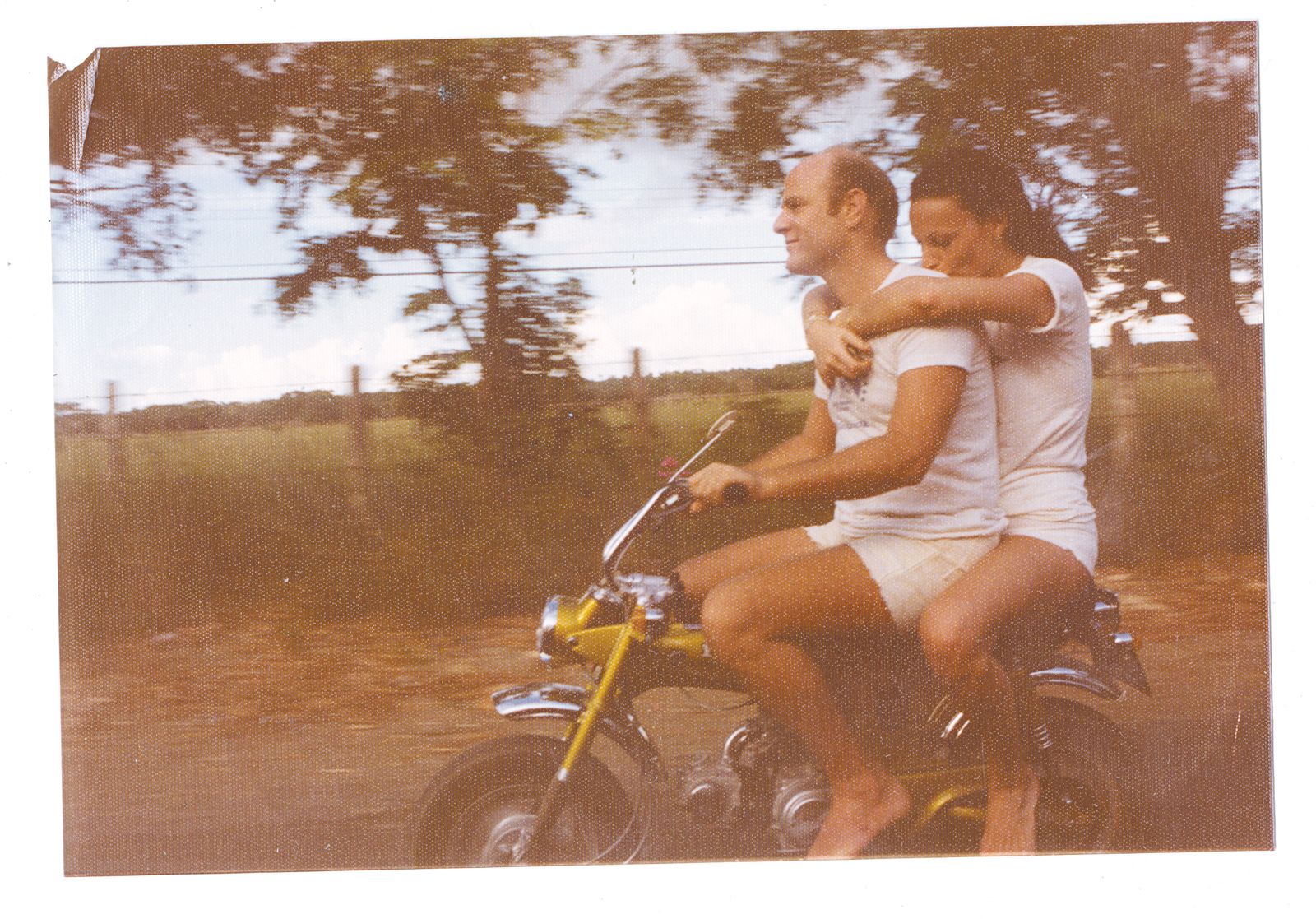 Image may contain Barry Diller Diane von Fürstenberg Face Head Person Photography Portrait Clothing and Shorts